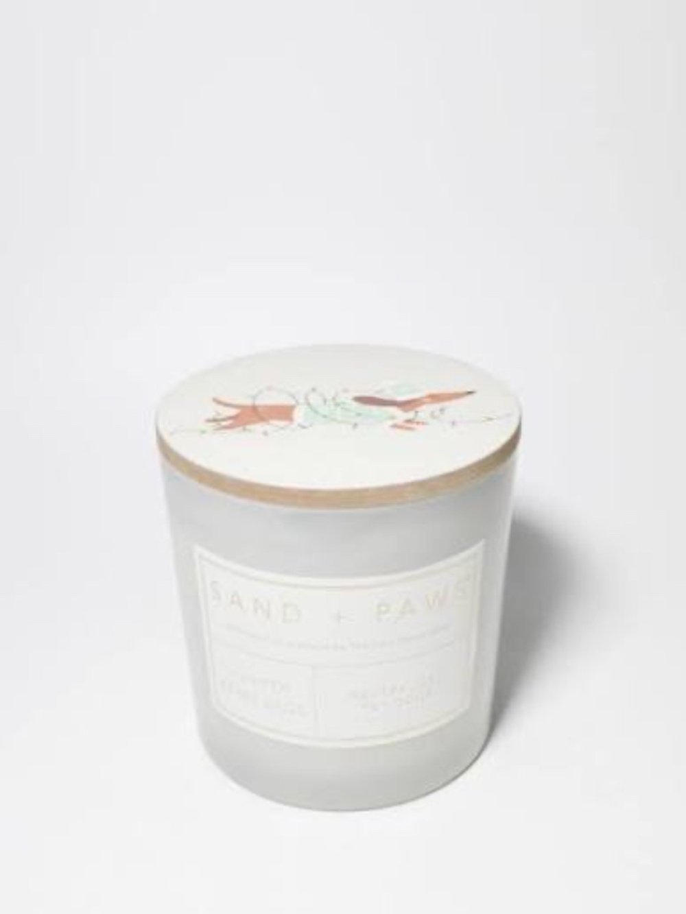 Sand and Paw Christmas Candle - Juniper Berry 21 oz